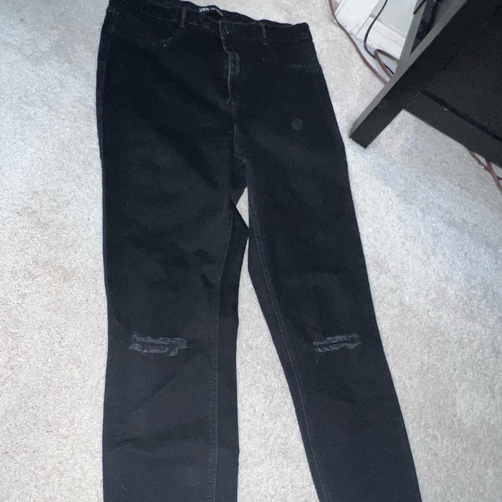 Ripped Zara jeans
